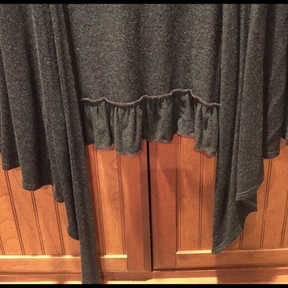 Full Tilt Grey cardigan M - Picture 3 of 6